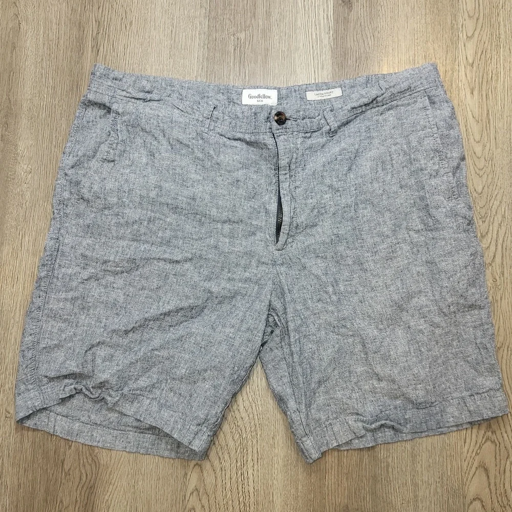 Lots of 2 Goodfellow & Co Shorts Men's 40 Gray & Brown Linden Short 9